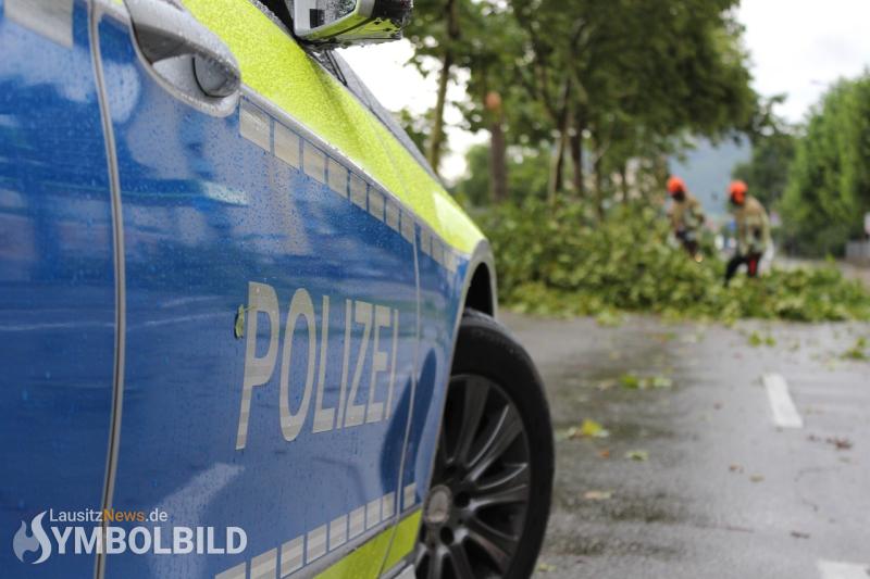 Unwetter löst mehrere Einsätze von Polizei und Feuerwehr aus